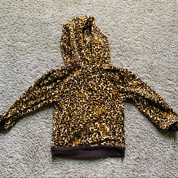 Girls Arizona cheetah print jacket - Picture 5 of 6